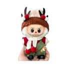 Conjunto De Natal Labubu Com Roupa Vermelha Para Bonecas V1 V2 V3 - Presente Fashion