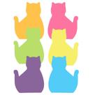 Conjunto de notas adesivas CATPOWER 360 Sheets Cat Lover Office Gift Conjunto de notas adesivas CATPOWER 360 Sheets Cat Lover Office Gift