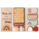 Conjunto de notas adesivas Xqumoi Boho Themed Teacher 550 folhas