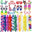 Conjunto de óculos de festa e colares havaianos JOYIN Luau Party x12