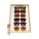 Conjunto De Óculos De Sol Com Armação Quadrada Fashionável 6 Peças Adequado Para Qualquer Formato De