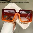 Conjunto De Óculos De Sol Oversized Quadrados Modernos Para Homens E Mulheres, Design Casual Diário
