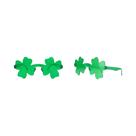Conjunto De Óculos Verde Shamrock Para Adultos Para Festa Do Dia De São Patrício 2/6/8/12 Peças