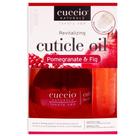 Conjunto de óleo revitalizante de cutículas Cuccio Naturale Pomegranate 2 unidades