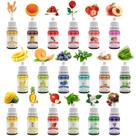 Conjunto de Óleos Aromáticos para Fazer Sabão DecorRom 18 Fragrâncias 10 ml Conjunto de Óleos Aromáticos para Fazer Sabão DecorRom 18 Fragrâncias 10 ml