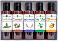 Conjunto de óleos de massagem Positive Essence 5 aromas com óleos essenciais