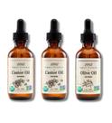 Conjunto de Óleos para Pele e Cabelo Tropic Isle Living 60ml Rícino e Azeite Conjunto de Óleos para Pele e Cabelo Tropic Isle Living 60ml Rícino e Azeite