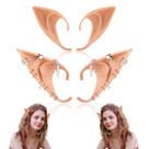 Conjunto de orelhas de elfo Yolev Elf Ears com brincos de fada para fantasia