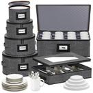 Conjunto de Organizadores para Armazenamento de Louças China Aokeyee, 6 Peças