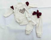 Conjunto de Pagão Coração - Eliel Baby - Ref.: 2088