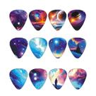 Conjunto De Palhetas Para Guitarra Acústica De Casais De Desenhos Animados, 12 Peças 046 071 10mm,
