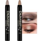 Conjunto de palitos de sombra em creme evpct Waterproof Taupe & Bronze