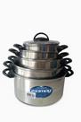 Conjunto De Panela Aluminio Polida - Isamay