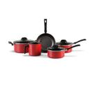 Conjunto de Panela Brinox Garlic 5 Peças Vermelho 7001104