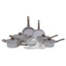 Conjunto de Panelas 10 Peças Indução Mimo Style Cook Mármol Conjunto de Panelas 10 Peças Indução Mimo Style Cook Mármol