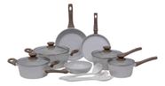 Conjunto De Panelas 10 Peças Style Cook Mármol - Mimo Style