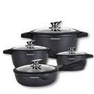 Conjunto de Panelas 4 pecas Frigigold Antiaderente Premium