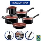 Conjunto de panelas 5 peças caribe preto tramontina