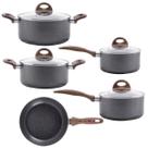 Conjunto De Panelas 5 Peças Smart Plus Com Indução