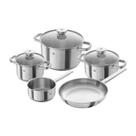 Conjunto de Panelas Base Inox 5 Pçs - Zwilling