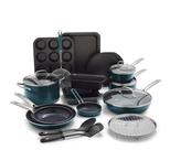 Conjunto de Panelas Blue Diamond 20 Peças Cerâmica Antiaderente Verde