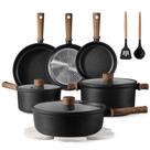 Conjunto de Panelas e Frigideiras CAROTE Antiaderente - 16 Peças
