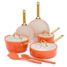 Conjunto de Panelas GreenPan Reserve Pro 10 Peças Cerâmica Laranja