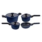 Conjunto de Panelas Hercules Azul 4 peças - Mundial (PA4000-4AZ)