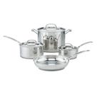 Conjunto de Panelas Ichefs Classic 4 Peças Aço Inox para Indução Prata Cuisinart