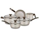 Conjunto de Panelas MTA Serena 5 Peças Baunilha Antiaderente