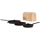 Conjunto de Panelas Our Place Essentials 8 Peças com Revestimento Cerâmico Antiaderente Conjunto de Panelas Our Place Essentials 8 Peças com Revestimento Cerâmico Antiaderente
