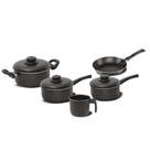 Conjunto de Panelas Ramos 5pçs Siempra Black Antiaderente - Ramos Aluminio