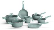 Conjunto De Panelas Sartin Cook 7 Peças Cerâmica Mimo Style