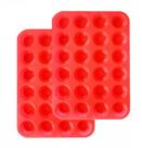 Conjunto de panificação Jewoster Mini Muffin & Cupcake 24 xícaras de silicone