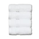 Conjunto de panos de lavagem Milara Turkish Super-Plush de 4 peças de algodão