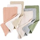 Conjunto de panos para arrotar Konssy Muslin 100% algodão, pacote com 6 unidades, unissex