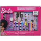 Conjunto de papelaria Barbie, kit criativo de 30 peças com notebook e muito mais