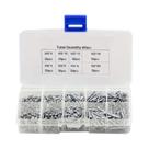 Conjunto De Parafusos De Madeira Phillips De Cabeça Plana M2 Com 400 Peças, Kit De Sortimento Para