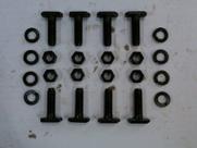 Conjunto de Parafusos T QP Ford 8" 9" Diferencial Traseiro Rosca 3/8" 8 Peças Conjunto de Parafusos T QP Ford 8" 9" Diferencial Traseiro Rosca 3/8" 8 Peças