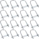 Conjunto de parafusos U Therwen 16 em aço zincado redondo (40 mm x 90 mm)
