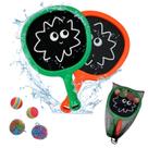 Conjunto de pás e bolas saltitantes portáteis Smartwo para crianças ou adultos, atividades internas e externas, jogo esportivo para iniciantes ou intermediários, raquete de swing na praia, piscina, quintal, parquinho infantil, gramado ou quadra
