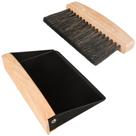 Conjunto de pás e escovas Nokiils Small Wooden Crumb Sweeper