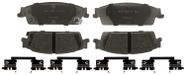 Conjunto de pastilhas de freio a disco ACDelco Silver 14D1707CHF1 Ceramic