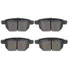 Conjunto de pastilhas de freio de cerâmica SCITOO D1354 para Lexus ES300 e mais Conjunto de pastilhas de freio de cerâmica SCITOO D1354 para Lexus ES300 e mais