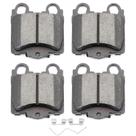 Conjunto de pastilhas de freio de cerâmica SCITOO D771 para Lexus GS300/GS400/GS430
