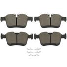 Conjunto de pastilhas de freio SCITOO D1821 Ceramic Rear para Jaguar Land Rover Conjunto de pastilhas de freio SCITOO D1821 Ceramic Rear para Jaguar Land Rover