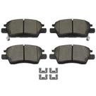 Conjunto de pastilhas de freio SCITOO D1844 Ceramic Front Chevrolet Cruze