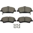 Conjunto de pastilhas de freio SCITOO D2190 Ceramic Front para Hyundai Accent