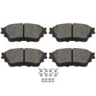 Conjunto de pastilhas de freio SCITOO D2200 Ceramic Rear para Nissan Altima 2019