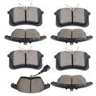 Conjunto de pastilhas de freio SCITOO D340 D1319 dianteiro traseiro para Audi A3/VW